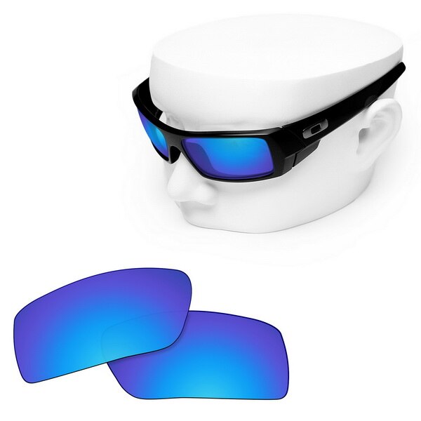 OOWLIT lentes polarizadas de repuesto de espejo azul para-gafas de sol Gascan de Oakley: Default Title