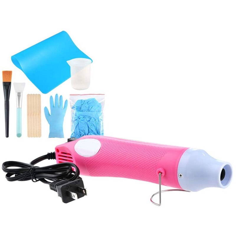 20Pcs Bubble Buster Tool for Making Epoxy Glitter Tumblers Remover Tool with Brushes Measuring Cup Mixing Sticks and Gloves for