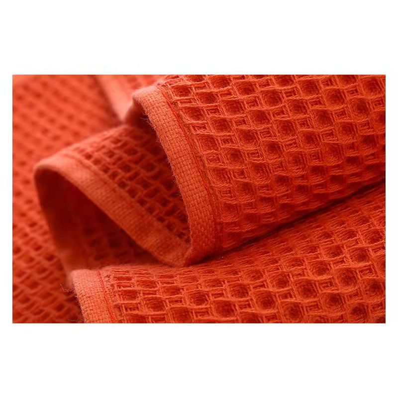 3/4 szt. Bawełniane ręczniki robić twarzy kreatywny wafel o strukturze plastra miodu jednokolorowy ręcznik Super chłonny miękki myjka domowa