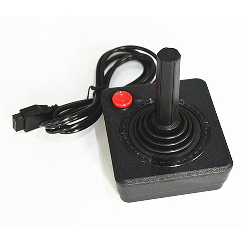 Ruitroliker Retro Klassieke Joystick Controller Gamepad Voor Atari 2600 Console System Black