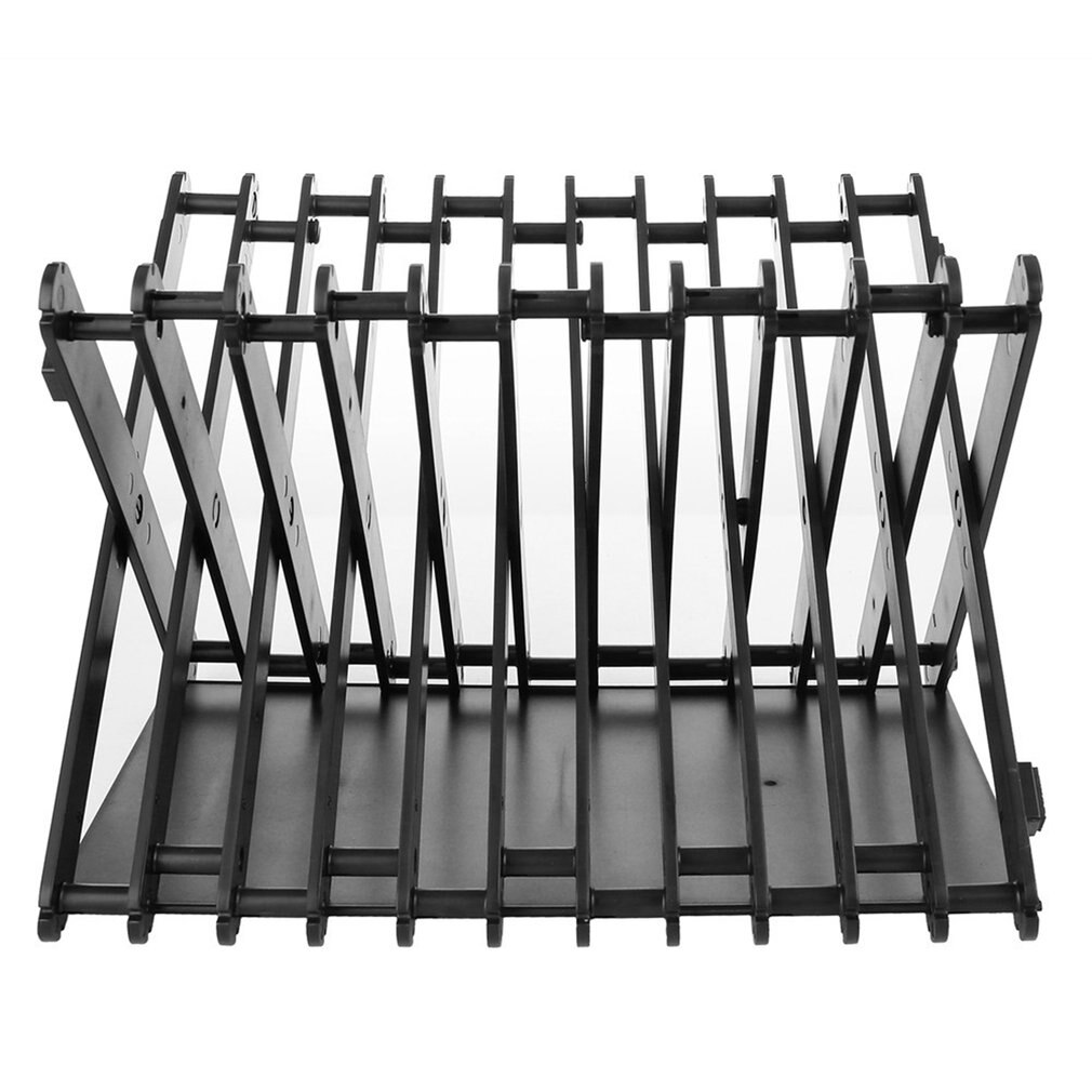 Folding Cd Case Storage Rack Game Disc Storage Bra... – Vicedeal