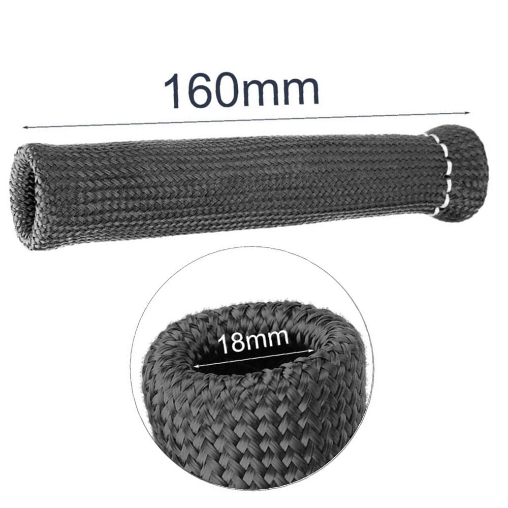 Replacement Spark Plug Sleeve 160*22mm Fiberglass Black Insulated Boot