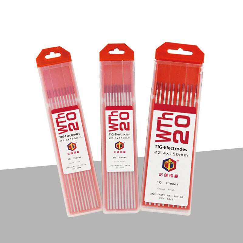 Tungsten Electrodes Tig Welding Electrodes Rod Tungsten Electrode For Tig Welding Torch WT20 WC20 Tig Rods
