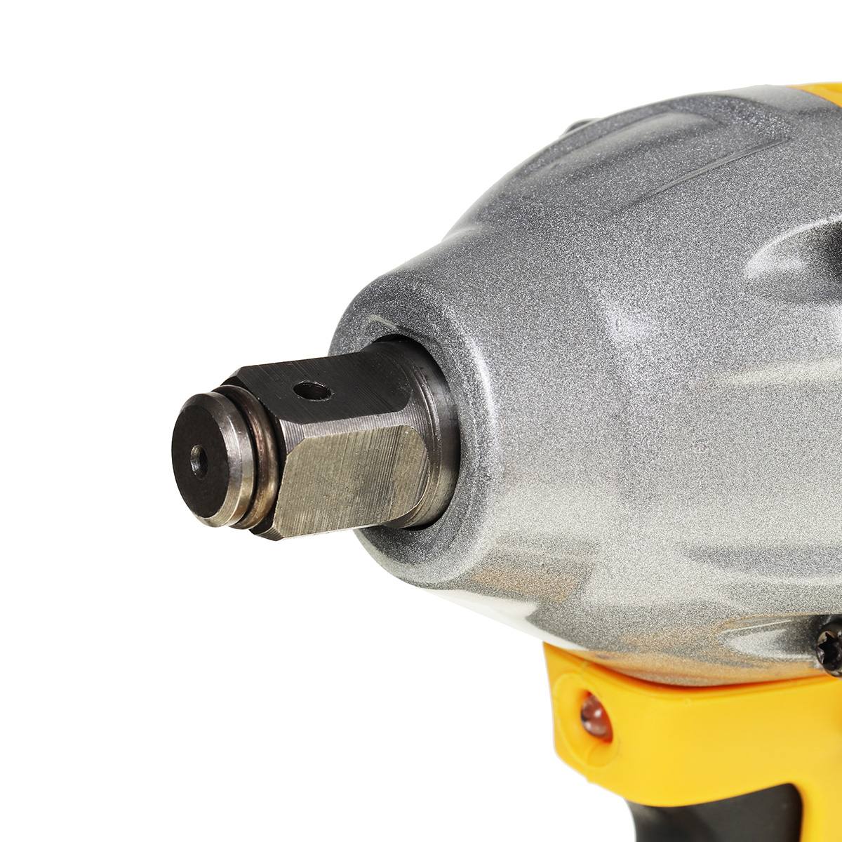 Drillpro 18V 520Nm Brushless Impact Wrench Cordless Rechargeable 1/2'' Socket Electric Wrench Screwdriver for Makita 18V Battery