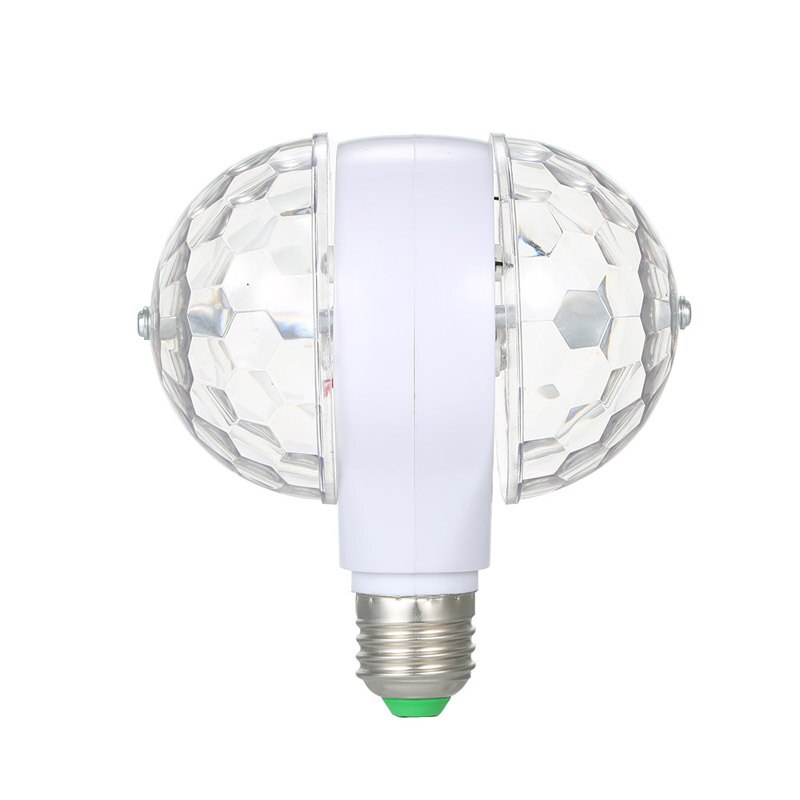 Bombilla LED RGB E27, colorida, giratoria, luz brillante para fiestas, lámpara de discoteca para niños, iluminación para juegos, lámparas de techo atmosféricas