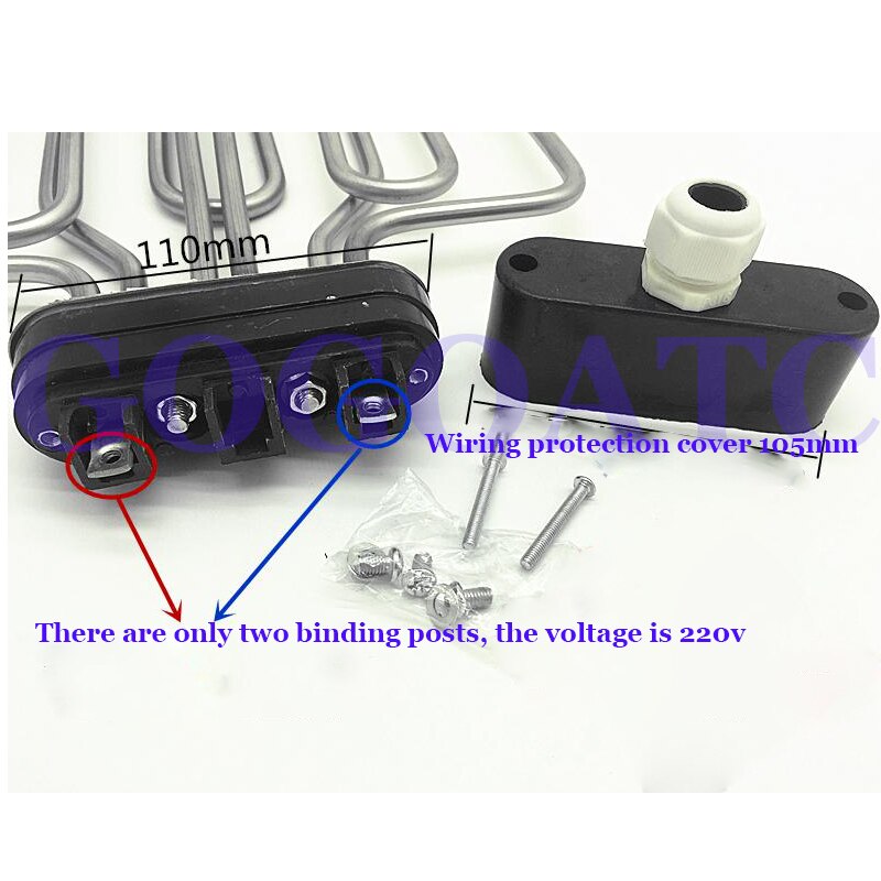 Flat-head rice steamer heating tube