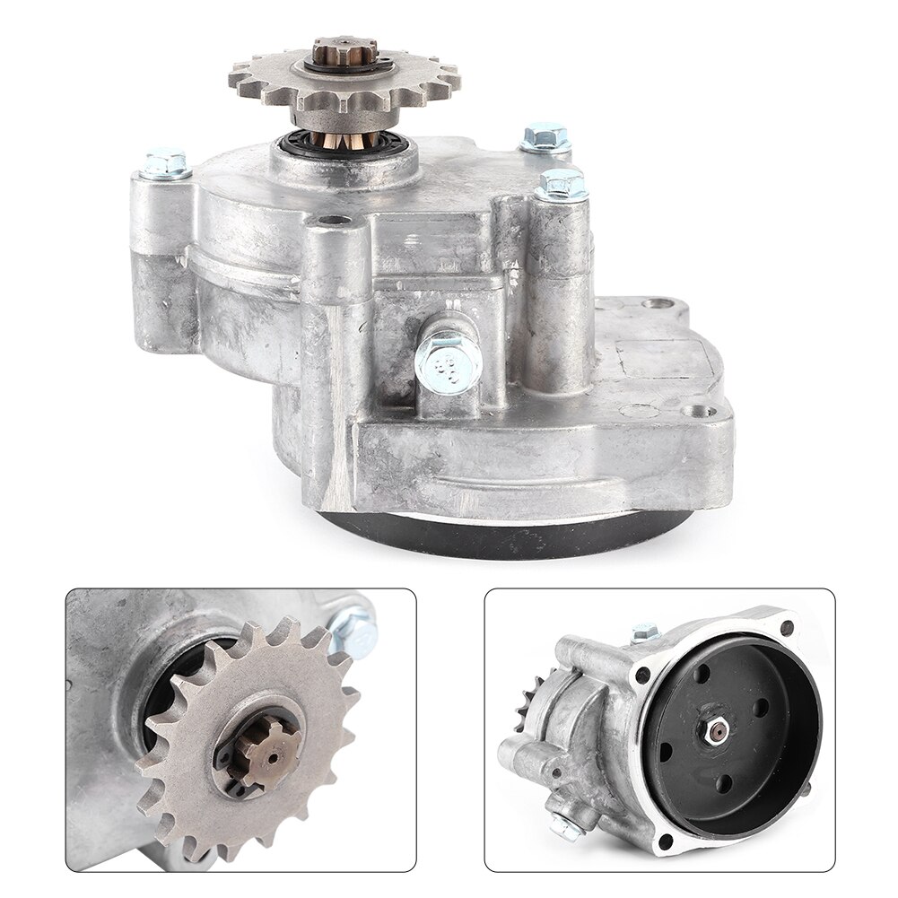 17T T8F caja de cambios embrague campana vivienda ajuste para 47 49cc Mini bolsillo Quad Dirt Bike ATV caja de cambios de acero inoxidable