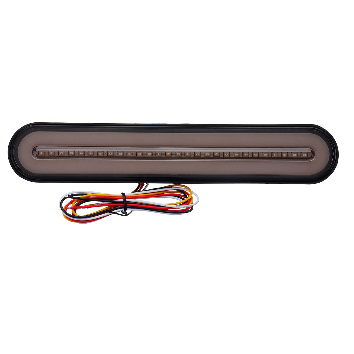 Vattentät ledd trailer lastbil bromsljus 3 in 1 neon halo ring svans broms sluta flöda blinkers lampa lampa blinkar 12v-24v