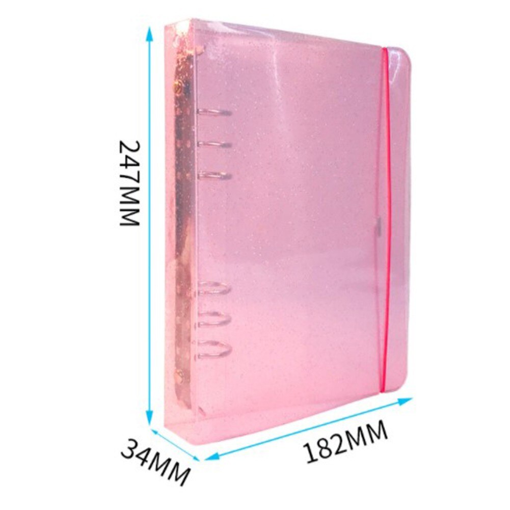 Card Album Transparent Star Album Photo Album Photocard Holder Binders Albums For DIY Your Notebook Filofax Planner Loose Leaf