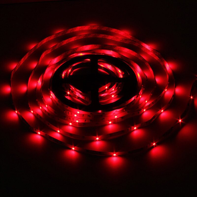 3528 Led Light Strip Strip Lights Non Waterproof 5m Rgb Tape Diode Neon Led Ribbon Flexible Light For Room Decoration #T1P