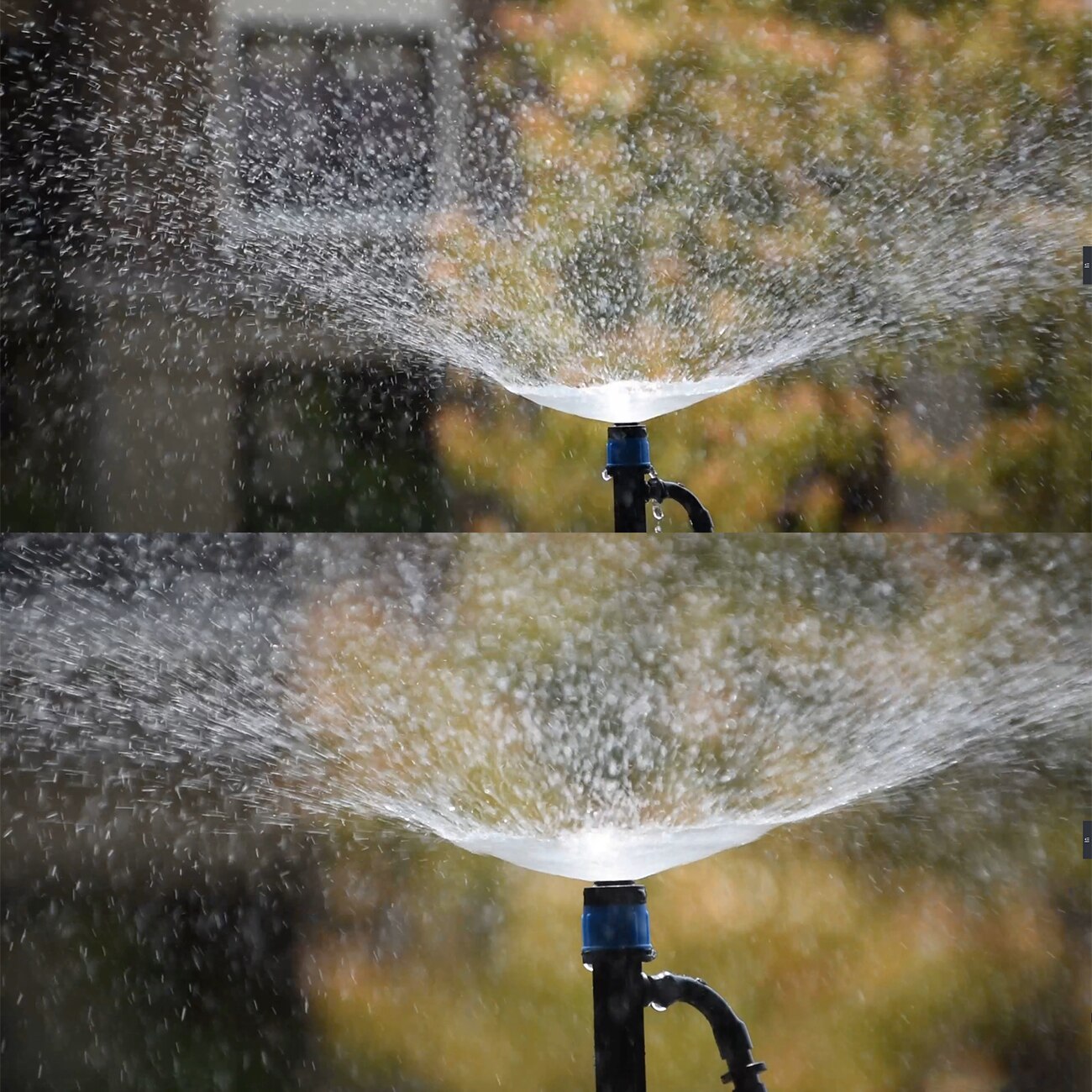 30-500PCS Adjustable 1/4 Irrigation Misting Dripper 360degree Sprinkler Drip Watering Tool 4/7mm Hose Garden Yard Greenhouse