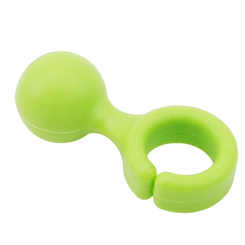 lindo que cuelga fácilmente soportes de paraguas soporte de plástico Mini colgador de paraguas soporte de plástico práctico: green