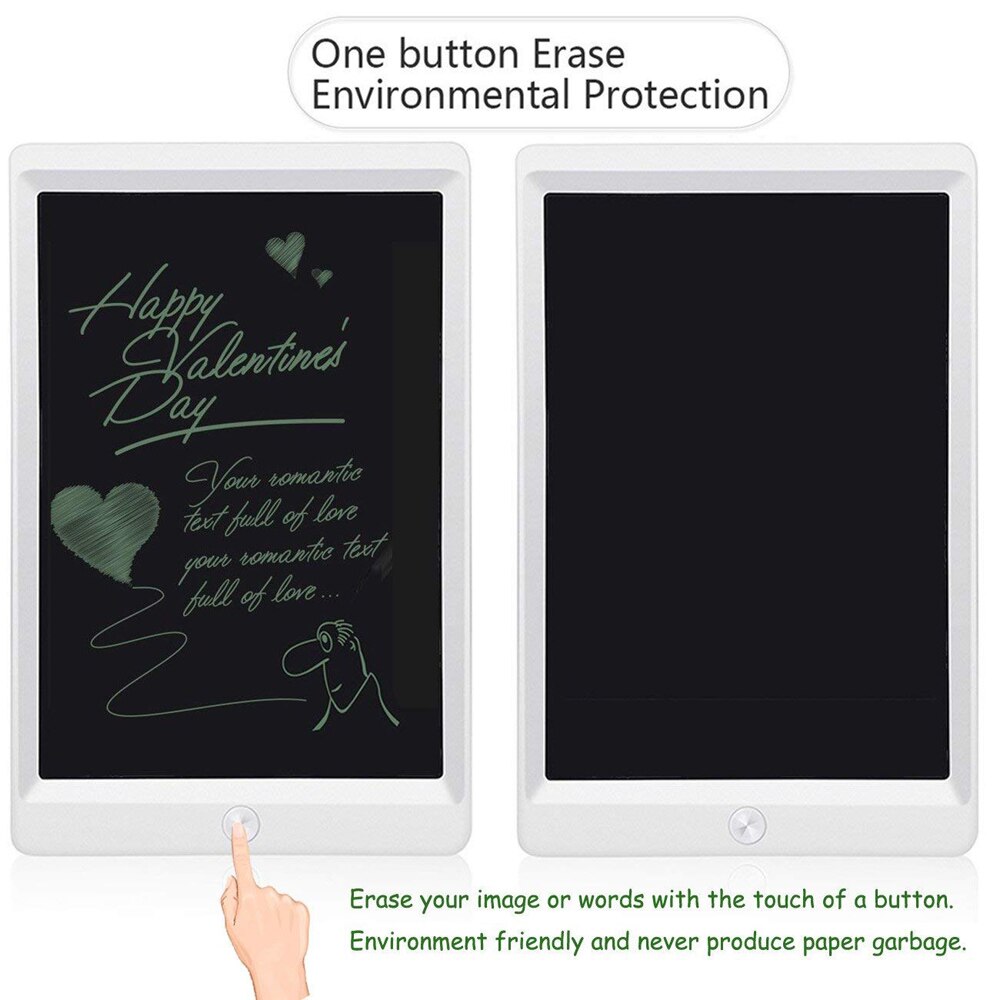 IPUMYNO 10'' 8.5" Portable LCD Digital Writing Tablet With Magnetic E-writing Board Tablet Handwriting Pads E-paper Notepad