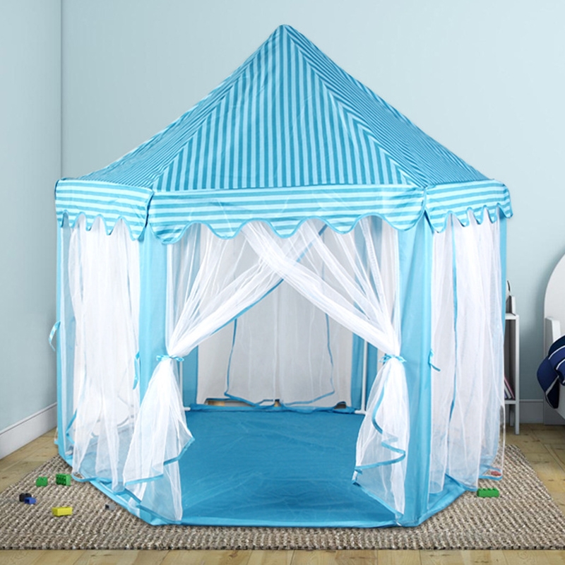 Girl Princess Castle Foldable Tents Playhouse Ball House Children Playing Sleeping Toy Tent Indoor Outdoor Portable Tent Y40