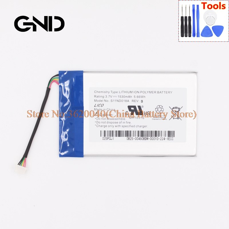 DR-NK03 MLP305787 S11ND018A batería para Barnes & Noble BNRV300 BNTV350 de Nook Simple Touch Simple 6 gestion de Newton nook2/3