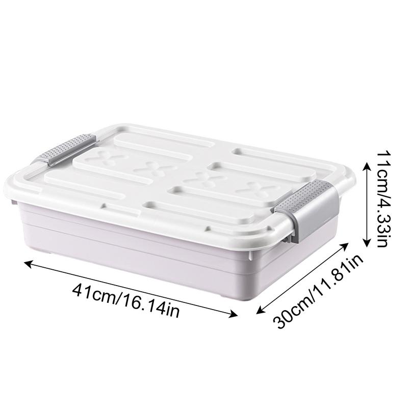 Onderbed Organizer Onder Bed Opslagcontainers Waterdicht Met Casters Grote Capaciteit Ruimtebesparende Opslagbenodigdheden