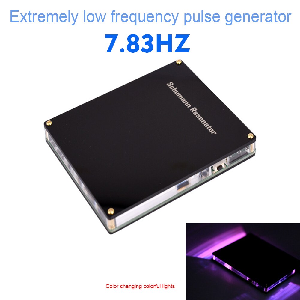 7.83hz électronique impulsion générateur aide dormir extrêmement basse fréquence Schumann résonances vague DC 12V chambre maison Portable