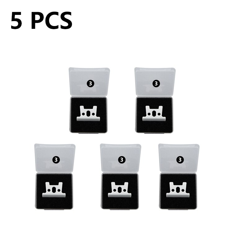 5pcs ceramic clipper blades Clipper ceramic Blade cutter,ceramic clipper replacement blades for Wahl Senior: 5PCS-03