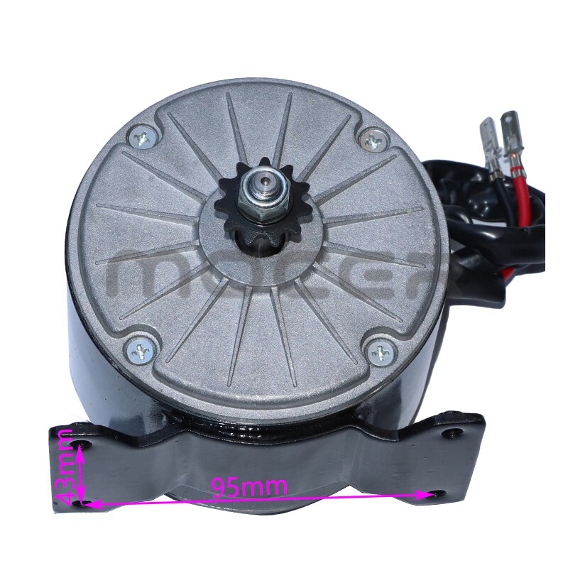 300w Dc 24v 2650RPM DC brush motor brush motor for electric tricycle brushed motor Electric Scooter motor MY1016