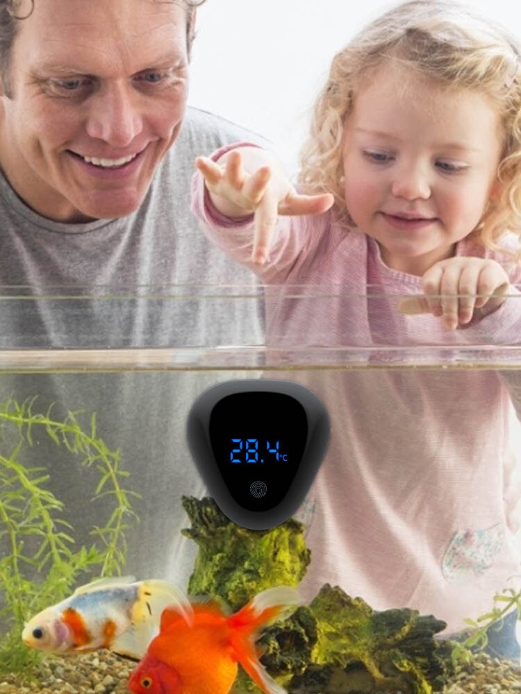 Aquarium Digital Water Monitor Tester For Pools Aquariums Fish Tank Thermometer LED Digital Touch Screen Accessories
