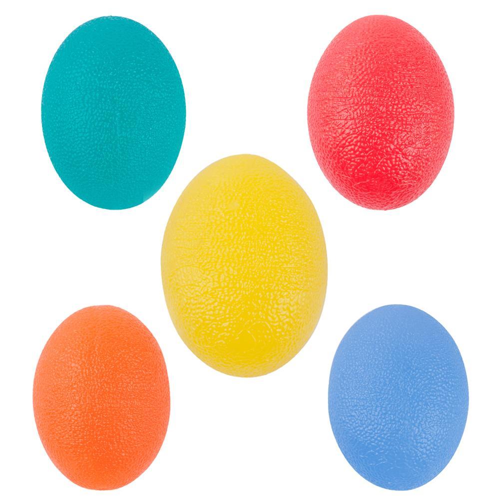 Hand Gripper Silicone Gel Grip Ball Exercise Hand Grip Exerciser Ball Stress Energy Strength Relief Finger Wrist Trainer C8R1
