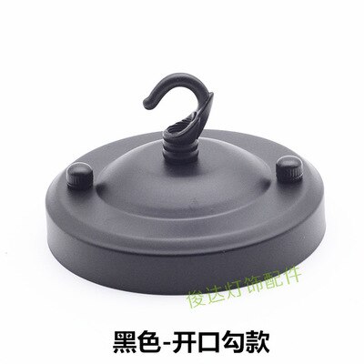ceiling cover plate hook pendant lamp decoration metal accessories chandelier Parts Vintage Ceiling Holder For Light Fitting: 12