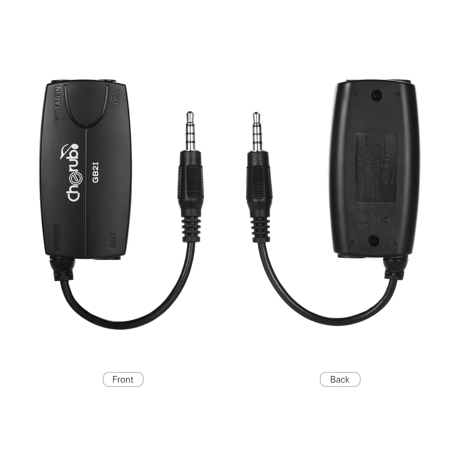 GB2i Musical Instrument Guitar Interface Adapter for Guitar Bass Keyboard Microphone Mixer Compatible