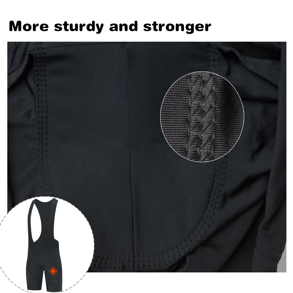 Strava Pro Team Fietsen 19D Gel Pad Bib Shorts Mtb Quick Dry Ademend Gewatteerde Sport Fiets Wear Fiets licra