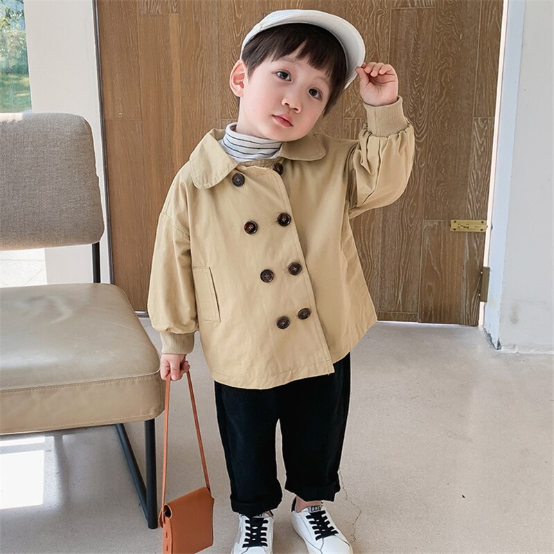 Kinderkleding Jongens Windjack Baby Lente Jas Kinderen Koreaanse Stijl Kinderkleding
