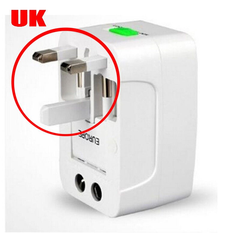 KOOYUTA Universal International Plug Adapter All-In-One Travel AC Power Adapter Adaptor Charger AU/EU/US/UK Converter Plug