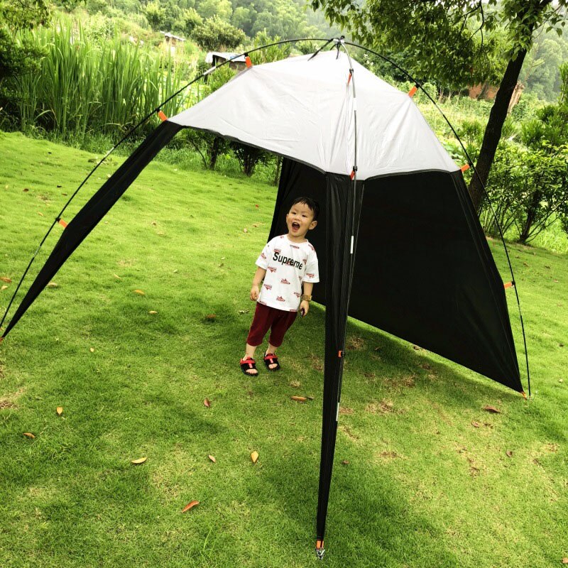 Portable outdoor Camping Beach Tent Fishing Picnic Travel triangle Camping tent UV Protection summer палатка beach accessories