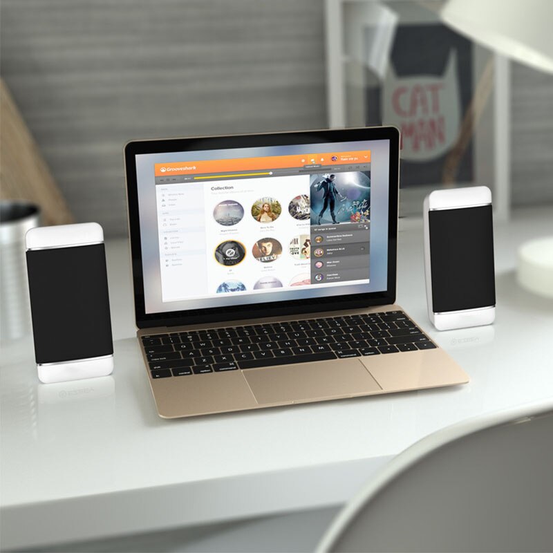 S4 Bedrade Computer Speakers Diepe Bas Ondersteuning USB voeding Stereo voor Desktop PC/Mobiele Telefoons Multimedia Speaker
