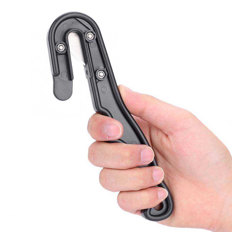 KEEPDIVING Diving Line Cutter Fishing Line Cable Rescue Cutter Scuba Dive Knife with 2 Blade Safe Diving Accessories