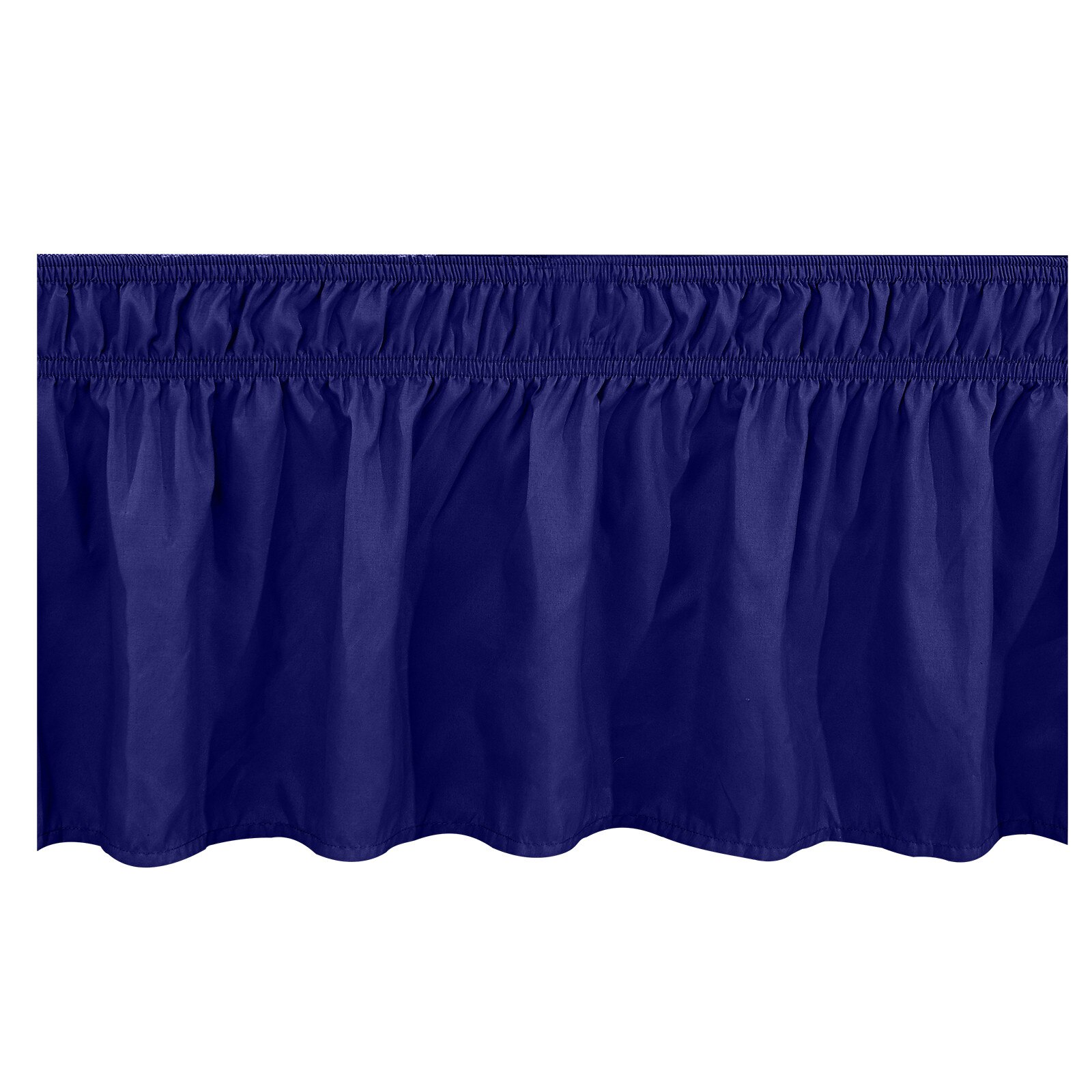 Wrap Rond Bed Rok Elastische Stof Ruche Bed Rokken Effen Kleur Op Makkelijk Uit Rimpel & Vervagen Slip Classic stijlvolle