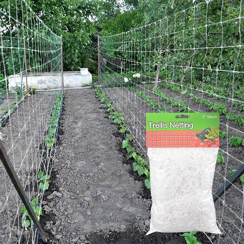 Tuinplant Trellis Netting Plant Ondersteuning Wijnstok Klimmen Hydrocultuur Tuinnet Accessoires Multi-Use