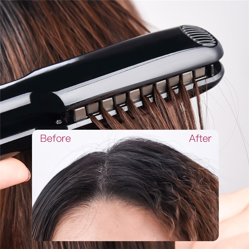 CkeyiN Hair Fluffy Artifact Hair Curler Tourmaline Ceramic Curling Iron Styling Tools Hair Extension Corn Hair Splint Perm