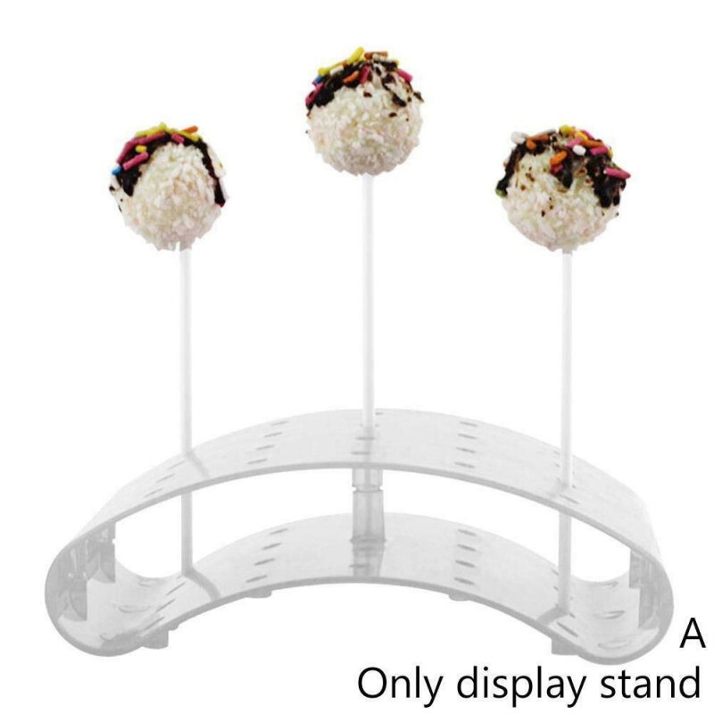 Bakdecoratie taartgereedschap cakepop lolly displaystandaards multi-scenario 20- gats u-vormige houder diy bakgerei displaystandaard
