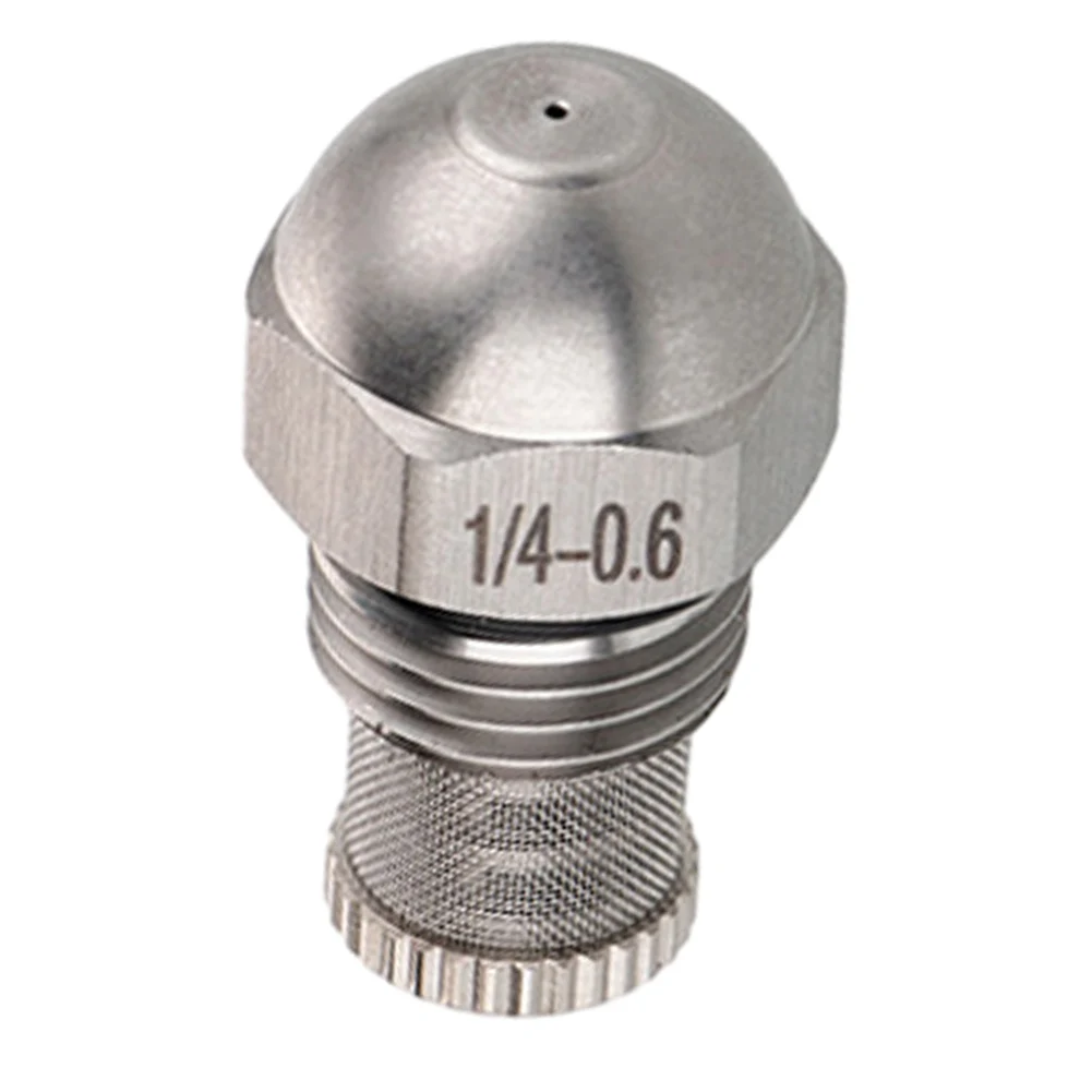 Forstøvende spraydyse dia 0.3-1.5mm fin forstøvende spray 1/4 bspt høy- og lavtrykksdyse åpning rustfritt stål