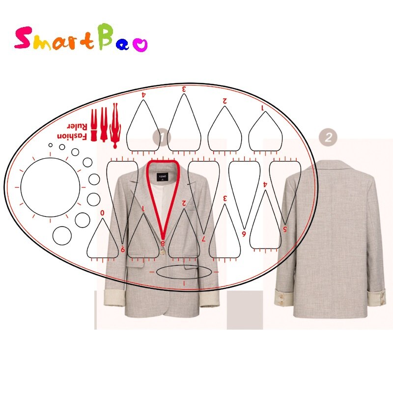 Clothing Neckline Curve Ruler Women Neckline Template Ruler Female Draw Neckline Curve Curves Rulers