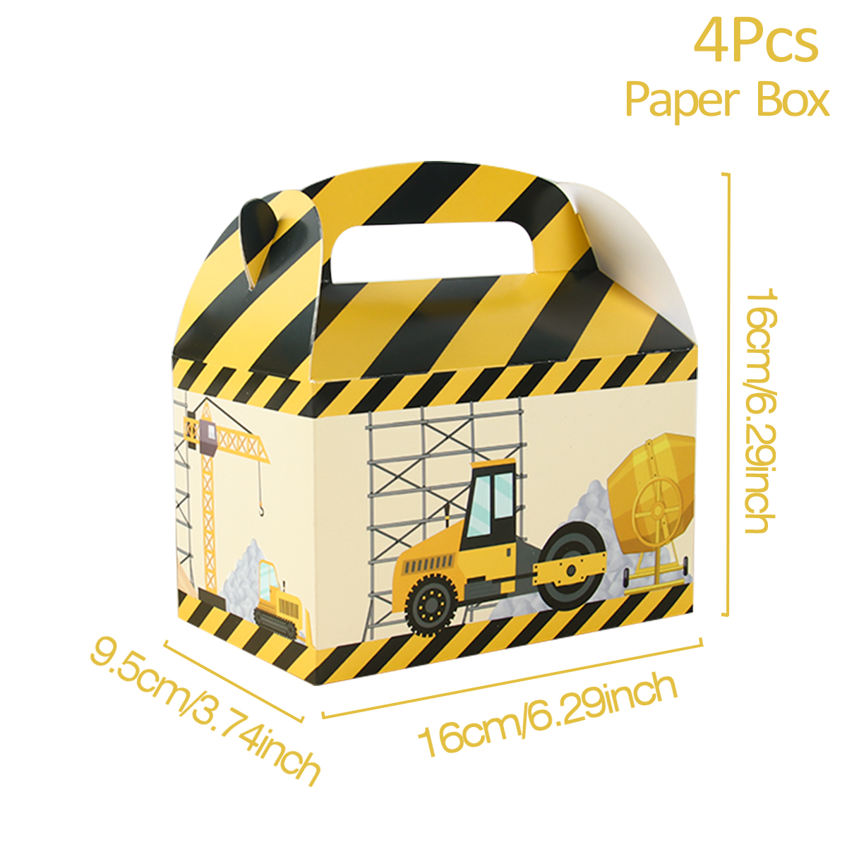 Construction Vehicle Party Disposable Tableware Birthday Party Decorations Kids Boys Engineering Truck Plate Cup Birtday Decor: plum