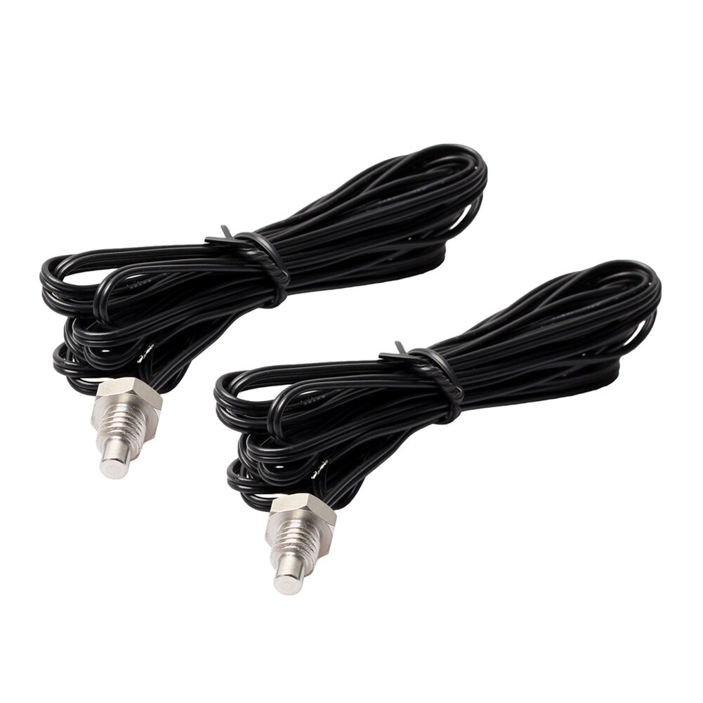 1/2/3m 2pcs NTC 10K Thermistor Temperature Sensor Thread Probe Cable Waterproof for TEMP Controllerfor: 3m