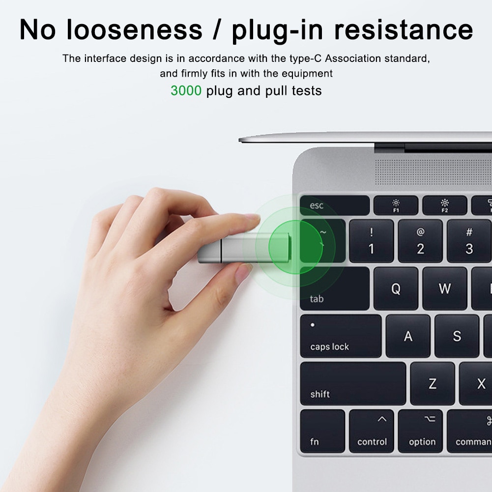 Card Reader Mini Type C Durable USB 3.0 Card Reader Laptop Phone SD TF High Speed Home