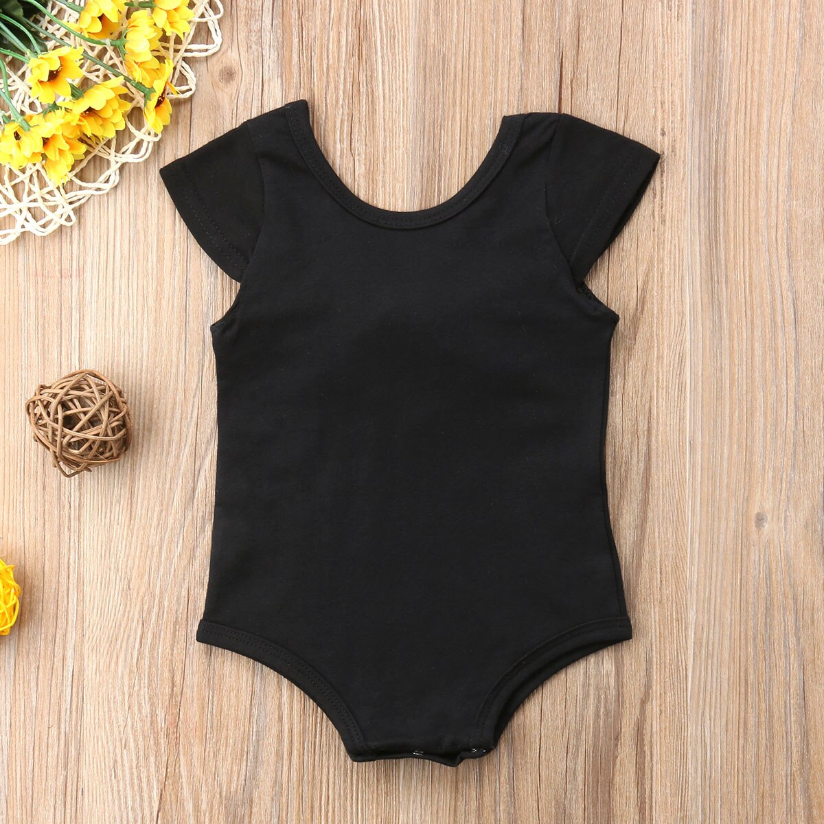 Nieuw Zomer Casual Peuter Baby Meisjes Jongens Romper 3 Stijl Korte Mouwen Effen Terug Boog Jumpsuits Romper Outfit 0-24M