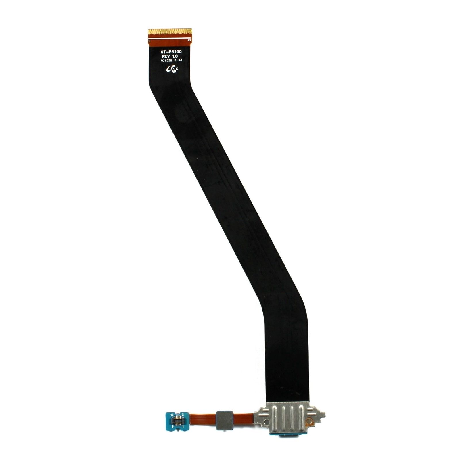 Reparatie Deel Voor Samsung Galaxy Tab 3 10.1 GT-P5200 P5210 Charge Poort Opladen Connector Flex Kabel Met Microfoon Microfoon