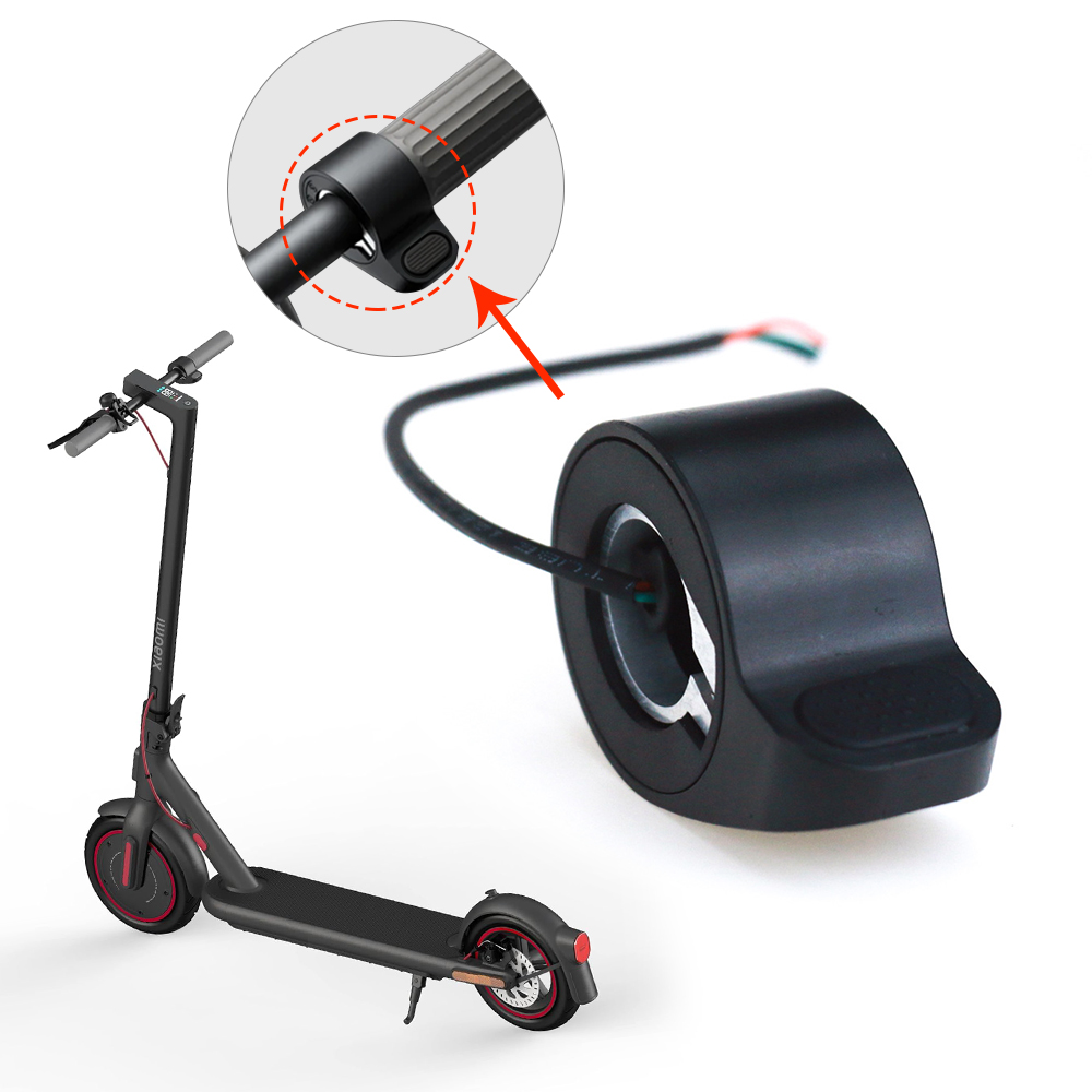 Reservedele til elektrisk scooter, elektronisk gashåndtag, tommelfingergaspedal til xiaomi  m365 pro pro 2 scooter, reservedel