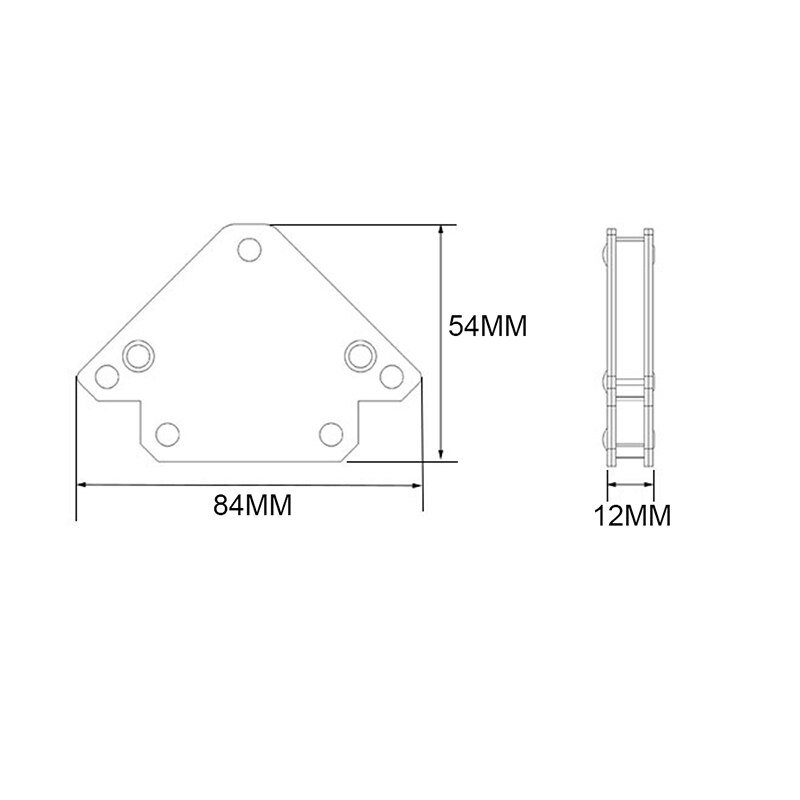 Magnetic Welding Angle Holder Corner Magnet Welding Tool Fixer Multiangle Soldering Positioner Fixture Ferrite Auxiliary Locator