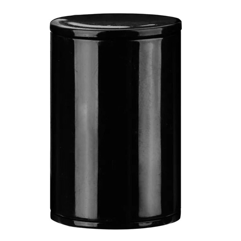 Rhythm Sand Shaker Finger Ring Music Shot for Ukulele Guitar Bongo Mandolin: Black