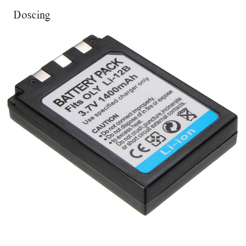 3.7v 1.4ah li -12b li -10b li 12b akku olympus  u300 u400 u410 c760 c765 c70 c7000 c770 u500 u600 u800 u810 u1000 akulle
