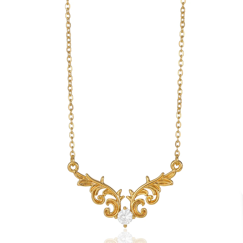 Mode Hart Medaillon Hangers Kettingen Vrouw Rvs Kettingen Maagd Meisjes Sieraden Goud Kleur Ketting Link Accessoires: Antique Silver Plated