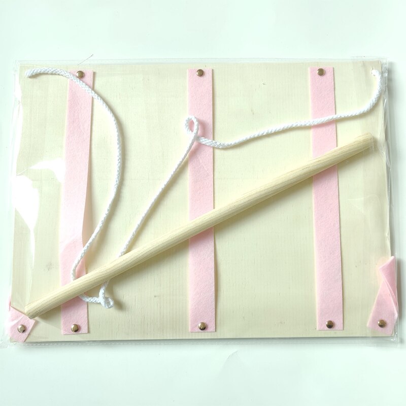 Support de rangement pour bandeaux de bébé fille, joli organiseur à suspendre pour décoration de chambre de fille, turban noué, présentoir, accessoires: Rose